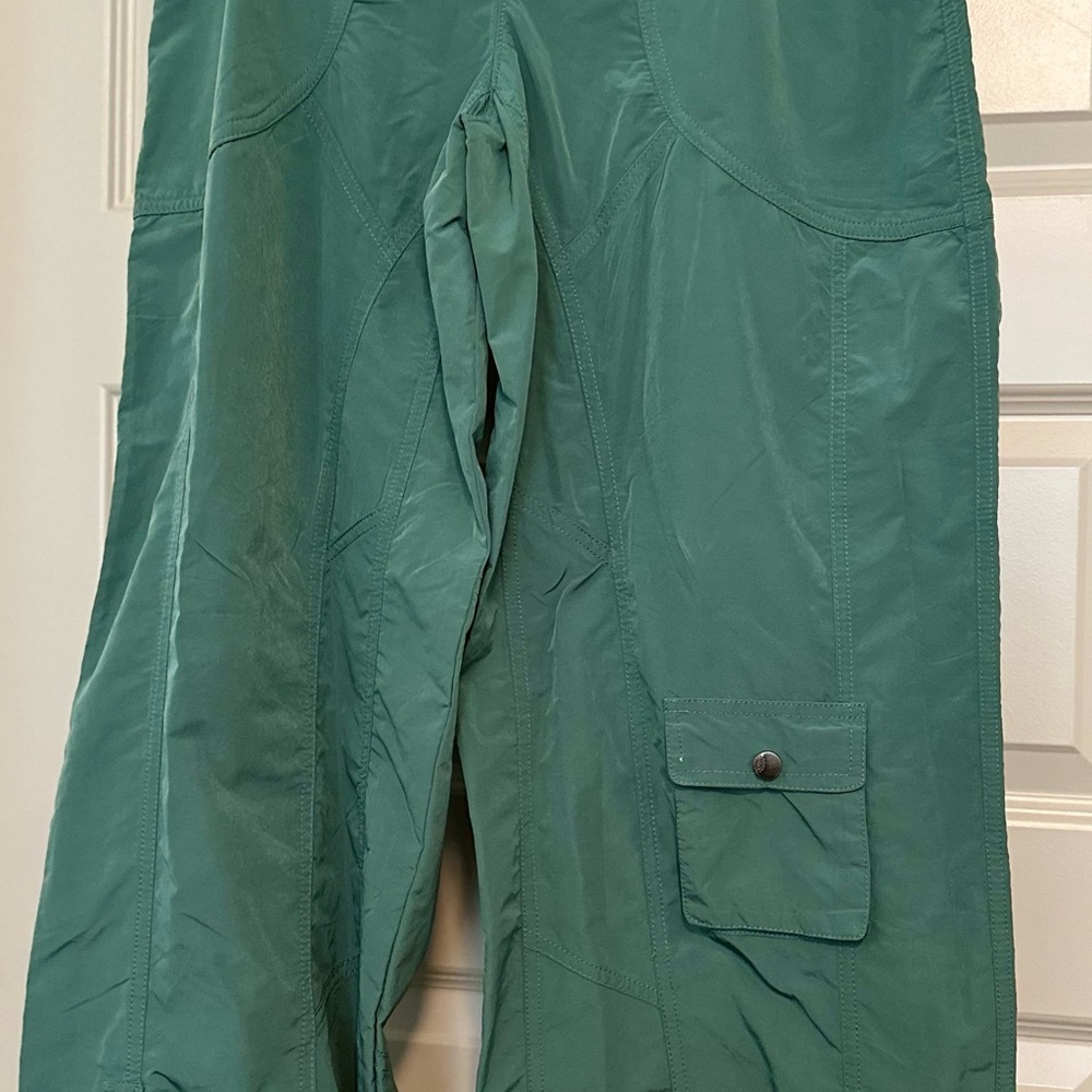 Free People Green Track Joggers Relaxed Fit